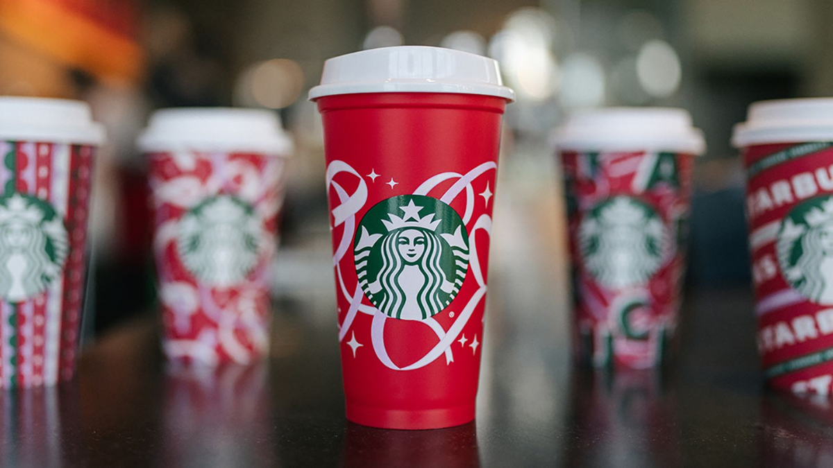 Starbucks Giving Away Free Holiday-Themed Red Cups in Seasonal Promotion