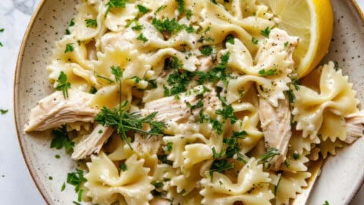 Lemon Herb Chicken Pasta Recipe: Easy and Delicious