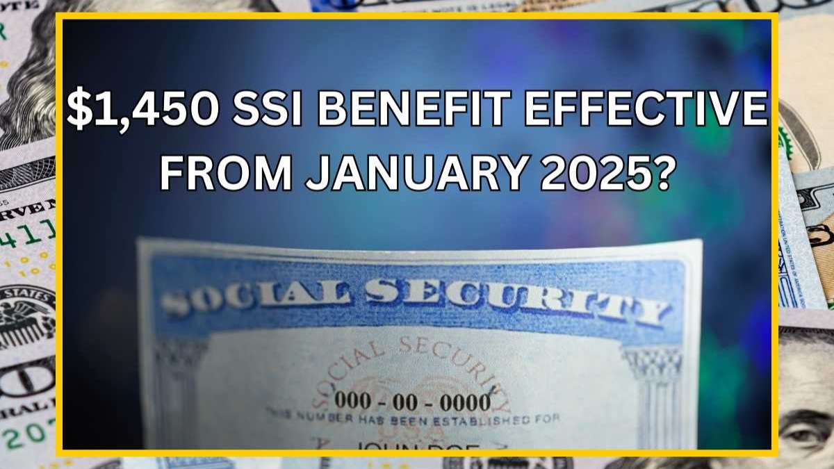 Get Your $1,450 SSI Payment in January 2025: Check Eligibility and Dates