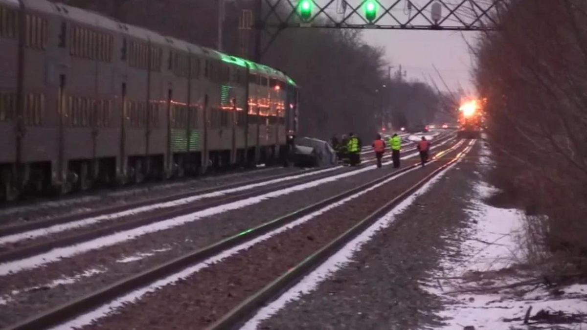 Vehicle-Stalled Collision with Metra Train Leads to Delays and Closures in Melrose Park