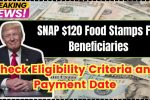 SNAP $120 Food Stamps: Who Qualifies and How to Use the Benefit Effectively