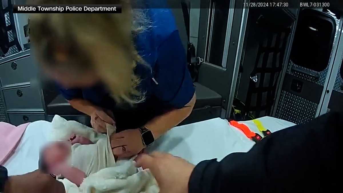 Jersey Shore Hero: Officer Saves Infant’s Life with Quick CPR Action