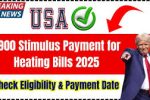 Everything You Need to Know About the $900 Heating Bill Stimulus for Winter 2025