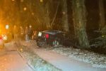 Car Slides Off Road into Creek in Durham: A Snowy Night Rescue