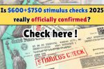 Official News on the $600 + $750 Stimulus Check for 2025: What You Should Know