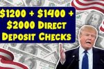 Are You Eligible for the $1200, $1400, $2000 Direct Deposit Checks in 2025?