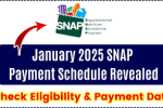 Everything You Need to Know About SNAP Payments in January 2025: $2,588 for Families