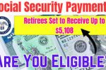 January’s Social Security Payments Scheduled: Up to $5,108 for Retirees Aged 70