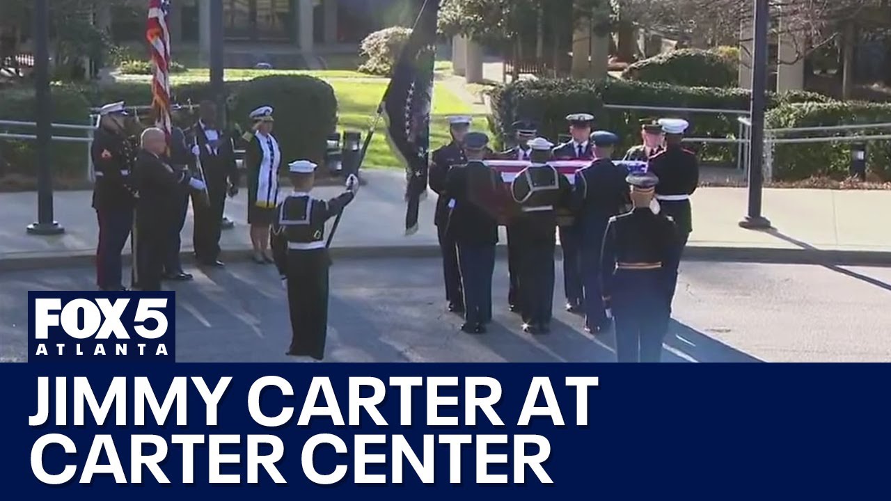 Jimmy Carter Lies in Repose at Carter Center: A Nation Mourns