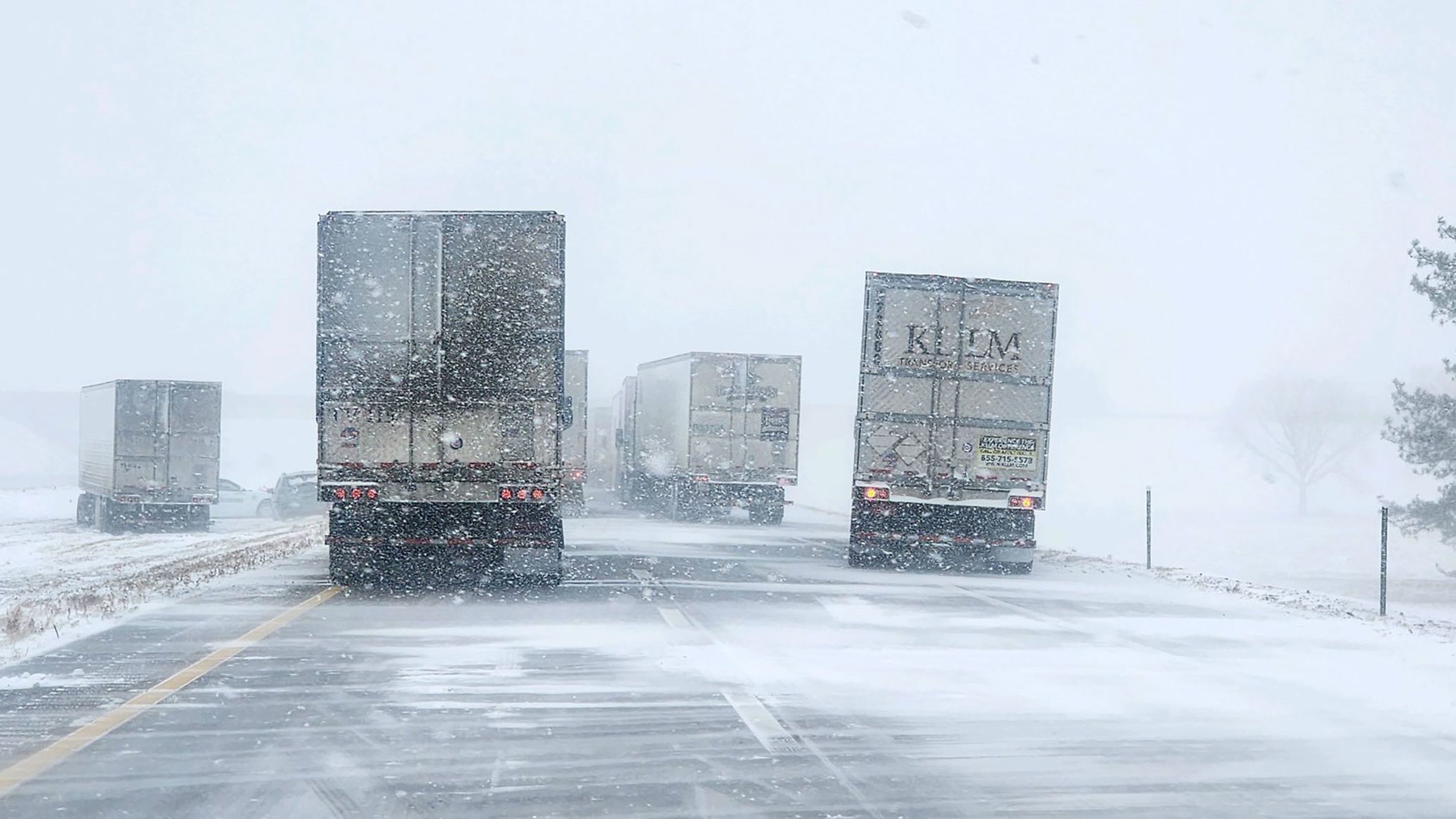 Slick Roads and Heavy Snowfall Lead to Travel Warnings in Kansas and Colorado