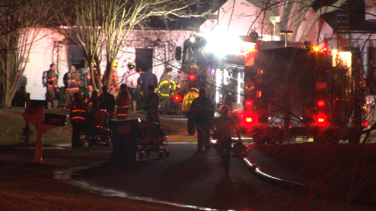 Fire Erupts in Wake County Home Tuesday Night, Residents Escape Safely