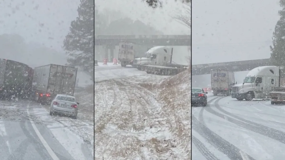 Deadly Interstate 40 Crash Involves 50 Vehicles Amid Winter Storm