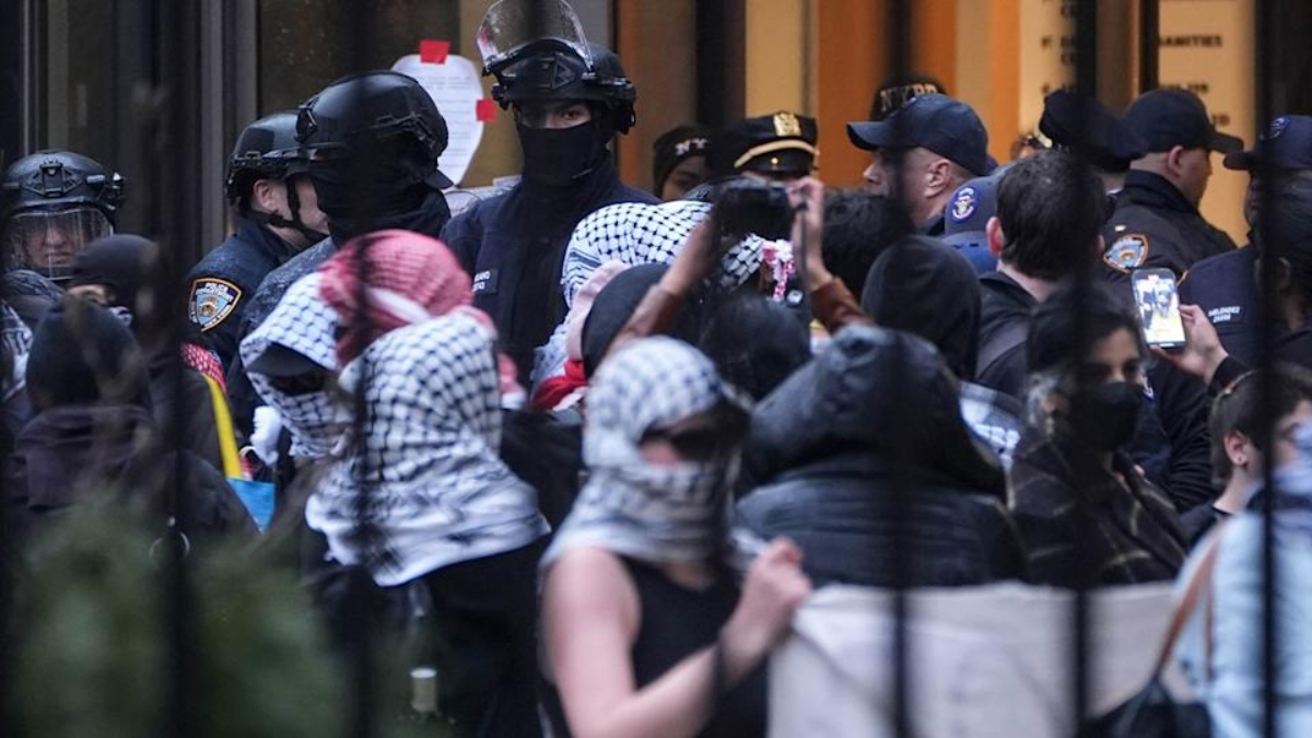 Campus Chaos: NYPD Responds to Anti-Israel Protest at Barnard College